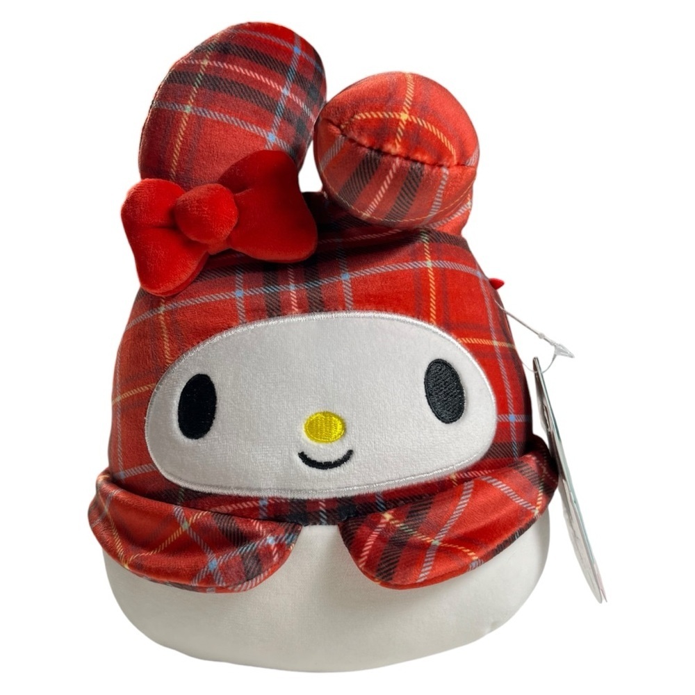 Squishmallow Sanrio Plaid My Melody